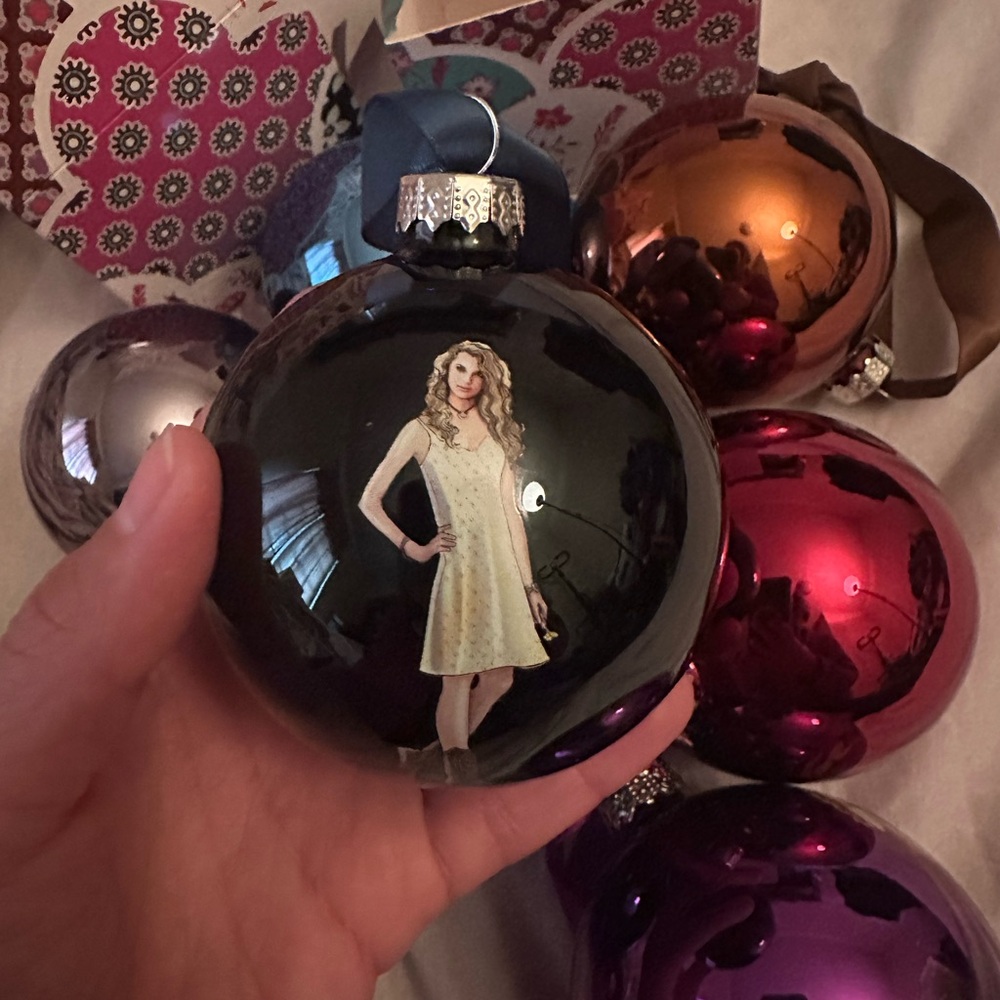 Taylor Swift Christmas Ball Ornaments. - Picture 2 of 12